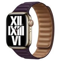 Ремешок для Apple Watch 42/44/45/49 mm силиконовый на магните №2 <фиолетовый> ― Оптовый PromiseMobile