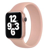 Ремешок для Apple Watch 42/44/45/49 mm Sport Band монобраслет силиконовый (размер L/180 мм) <розовый> ― Оптовый PromiseMobile
