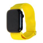 Ремешок для Apple Watch 42/44/45/49 mm Sport Band монобраслет нейлон <желтый>