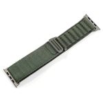 Ремешок для Apple Watch 42/44/45/49 mm Alpine Loop текстиль <черно-зеленый>