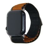 Ремешок для Apple Watch 38/40/41 mm Alpine Loop текстиль <черно-коричневый>