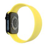 Ремешок для Apple Watch 38/40/41 mm Sport Band монобраслет силиконовый (размер L/160 мм) <канареечный>