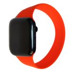 Ремешок для Apple Watch 38/40/41 mm Sport Band монобраслет силиконовый (размер L/160 мм) <красный>