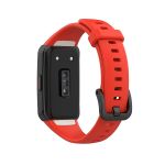 Ремешок для Honor Band 6 (ARG-B39) силиконовый <красный>