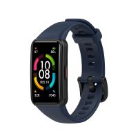 Ремешок для Honor Band 6 (ARG-B39) силиконовый <синий> ― Оптовый PromiseMobile