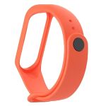 Ремешок для Xiaomi Mi Band 3, Mi Band 4 силиконовый <оранжевый>