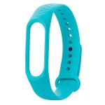 Ремешок для Xiaomi Mi Band 3, Mi Band 4 силиконовый Рельеф <темно-зеленый>