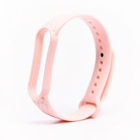 Ремешок для Xiaomi Mi Band 5 ребристый <розовый> ― Оптовый PromiseMobile