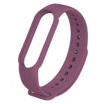 Ремешок для Xiaomi Mi Band 5, Mi Band 6 силиконовый <фиолетовый>