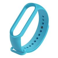 Ремешок для Xiaomi Mi Band 5, Mi Band 6 силиконовый <голубой> ― Оптовый PromiseMobile