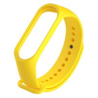 Ремешок для Xiaomi Mi Band 5, Mi Band 6 силиконовый <желтый> ― Оптовый PromiseMobile