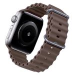 Ремешки для Apple Watch 38/40/41 mm Ocean Band силиконовый <темно-серый>