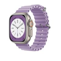 Ремешки для Apple Watch 38/40/41 mm Ocean Band силиконовый <светло-фиолетовый> ― Оптовый PromiseMobile