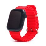 Ремешки для Apple Watch 38/40/41 mm Ocean Band силиконовый <красный>
