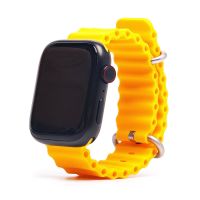 Ремешки для Apple Watch 38/40/41 mm Ocean Band силиконовый <желтый> ― Оптовый PromiseMobile