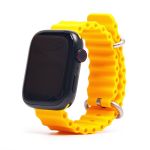 Ремешки для Apple Watch 38/40/41 mm Ocean Band силиконовый <желтый>