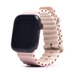 Ремешки для Apple Watch 42/44/45/49 mm Ocean Band силиконовый <бежевый камень>