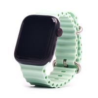 Ремешки для Apple Watch 42/44/45/49 mm Ocean Band силиконовый <мятный> ― Оптовый PromiseMobile