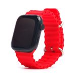 Ремешки для Apple Watch 42/44/45/49 mm Ocean Band силиконовый <красный>