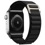 Ремешок для Apple Watch 42/44/45/49 mm Alpine Loop текстиль <черный>