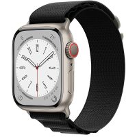 Ремешок для Apple Watch 42/44/45/49 mm Alpine Loop текстиль <черный> ― Оптовый PromiseMobile