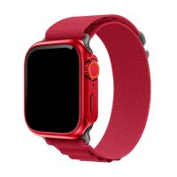 Ремешок для Apple Watch 42/44/45/49 mm Alpine Loop текстиль <красный> ― Оптовый PromiseMobile