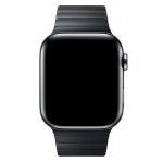 Ремешок для Apple Watch 38/40/41 mm металлический блочный на застежке <черный>