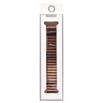 Ремешок для Apple Watch 42/44/45/49 mm металлический блочный на застежке <розовое золото>
