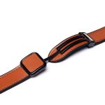 Ремешок для Apple Watch 38/40/41 mm Square buckle экокожа <коричневый>