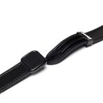 Ремешок для Apple Watch 42/44/45/49 mm Square buckle экокожа <черный>