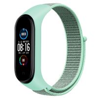 Ремешок для Xiaomi Mi Band 5, Mi Band 6 спортивный на липучке <мятный> ― Оптовый PromiseMobile