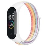 Ремешок для Xiaomi Mi Band 5, Mi Band 6 спортивный на липучке <радуга>