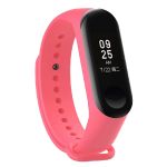 Ремешок для Xiaomi Mi Band 3, Mi Band 4 силиконовый <пурпурный>