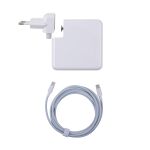 Сетевое зарядное устройство для ноутбука (20.5V, 4.7A, 96W) + кабель USB-C/USB-C <белый>