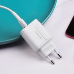 Сетевое зарядное устройство USB Borofone BA37A (2.4А/2 порта USB) <белый>