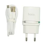 Сетевое зарядное устройство USB Hoco C11 (1A/кабель MicroUSB) <белый>