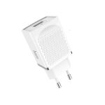 Сетевое зарядное устройство USB Hoco C42A <белый>