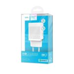 Сетевое зарядное устройство USB Hoco C42A <белый>
