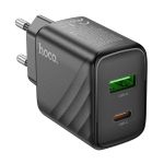 Сетевое зарядное устройство USB Hoco CS23A (30W/QC 3.0/порт USB-C PD) <черный>
