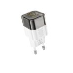 Сетевое зарядное устройство USB-C Hoco C125A (20W/PD) <черный>