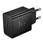 Сетевое зарядное устройство USB-C Hoco N77 (45W/PD/GaN) <черный>