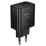 Сетевое зарядное устройство USB-C Hoco N77 (45W/PD/GaN) <черный>