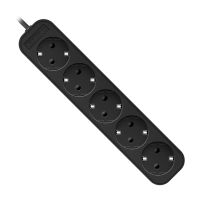Сетевой удлинитель Defender M518 (5 розеток/1,8м.) <черный> ― Оптовый PromiseMobile