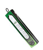 Сетевой фильтр LDNIO SE4432 (4 розетки + 4 порта USB) <белый>