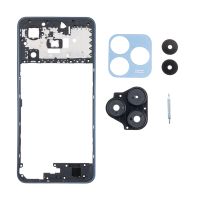 Средняя часть корпуса для Realme C63 (RMX3939) <синий> ― Оптовый PromiseMobile