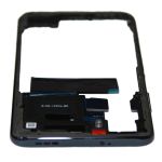 Средняя часть корпуса для Xiaomi Redmi Note 10 (M2101K7AG), 10S (M2101K7BL), Poco M5s (2207117BPG) <черный>