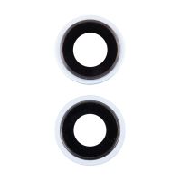 Стекло камеры для Apple iPhone 15, iPhone 15 Plus (комплект 2 шт.) <голубой> ― Оптовый PromiseMobile