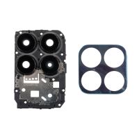 Стекло камеры для Huawei Honor X8a (CRT-LX1) в сборе с рамкой <голубой> ― Оптовый PromiseMobile