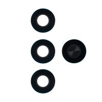 Стекло камеры для Huawei Honor X8c (ABR-LX1) (комплект 4 шт.) <черный> ― Оптовый PromiseMobile