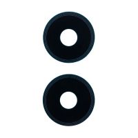 Стекло камеры для Infinix Hot 12 Pro (X668C) (комплект 2 шт.) <черный> ― Оптовый PromiseMobile